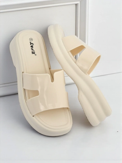 Royalfashion Naiste plätud paksema tallaga Nova Gloss