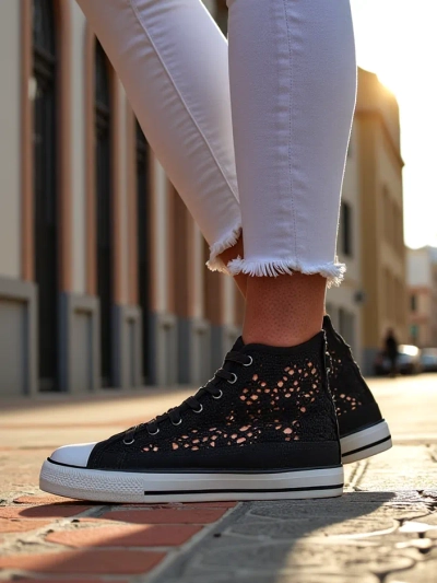 Royalfashion Женские перфорированные кроссовки Limme