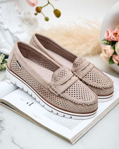 Royalfashion Openwork women's moccasins Leteller