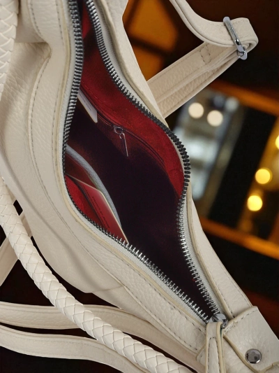 Royalfashion Маленькая женская сумочка из экокожи с декоративным ремешком Lacquea