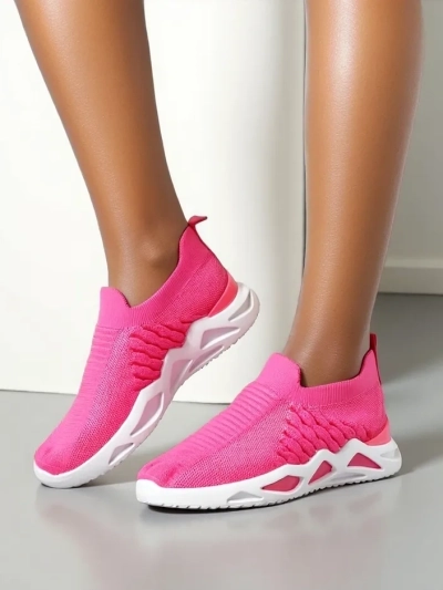Royalfashion Slip-on women's sneakers with rhinestones Elavises