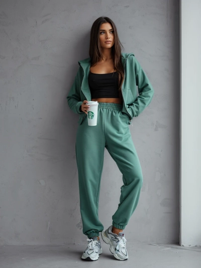 Royalfashion Naiste puuvillane spordikomplekt