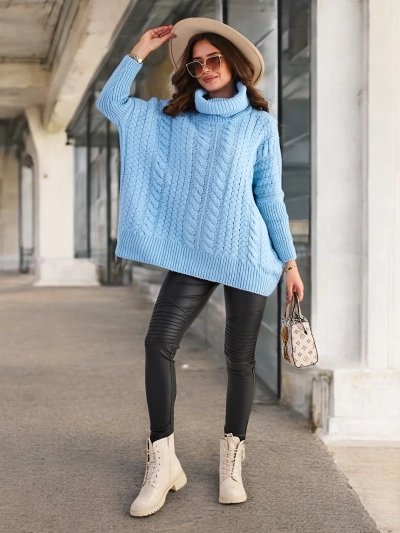 Royalfashion Naiste turtlenekaelusega kampsun