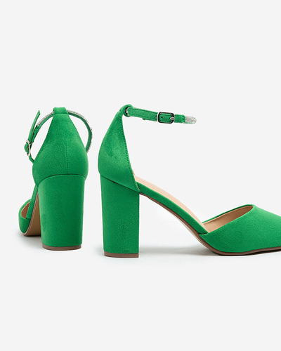 Royalfashion Women's zirconia pumps Britica