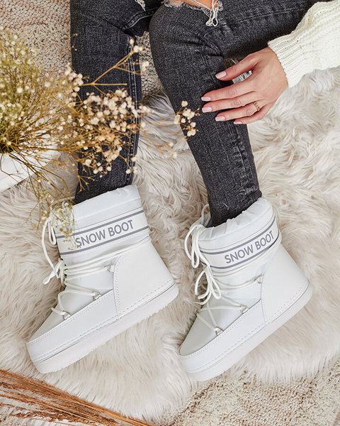 Royalfashion Женские сапоги-снегоступы с поясом Soblesia