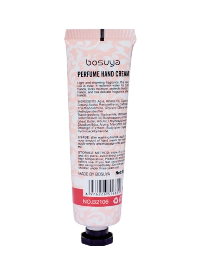 Perfumed moisturizing hand cream