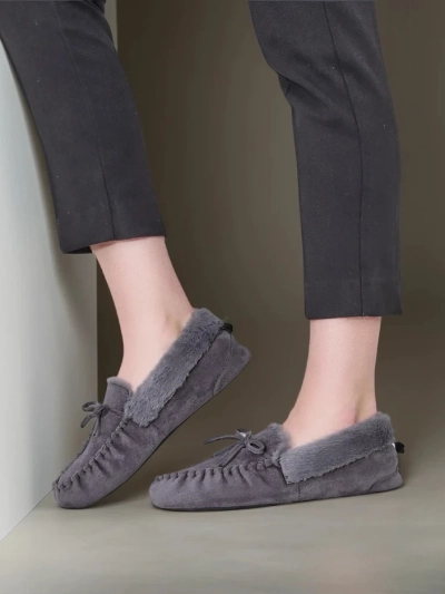 Royalfashion Naiste mokassiinid karvaga Ahtikes