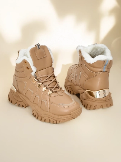 Женские кроссовки Royalfashion с меховой подкладкой Megigna