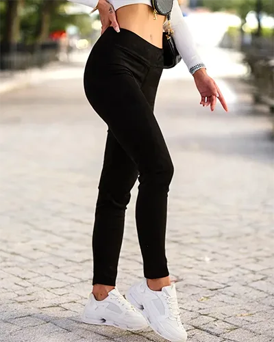Royalfashion Женские леггинсы a'la suede