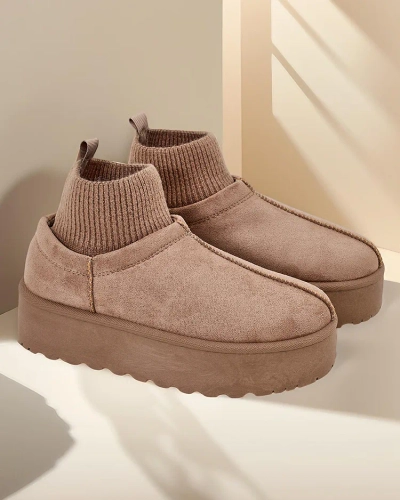 Royalfashion Short women's snow boots Vevello