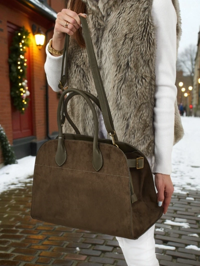 Naiste shopper-stiilis öko-seemisnahast käekott Dorelle