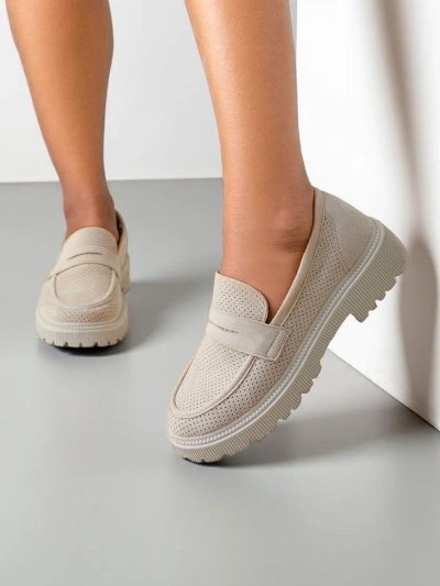 Royalfashion Naiste ökosuede mokasiinid Dunes