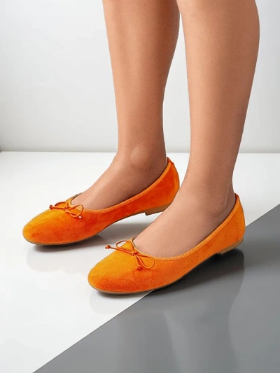 Royalfashion Женские балетки с бантиком Zaame