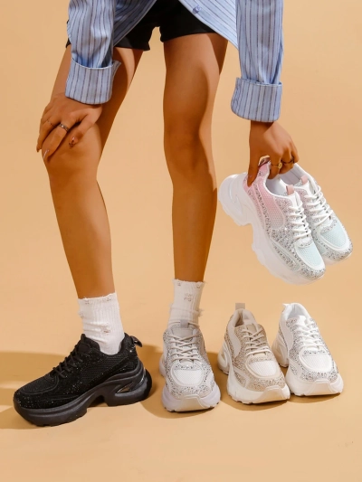 Royalfashion Naiste spordikingad, millel on sädelused Bloss