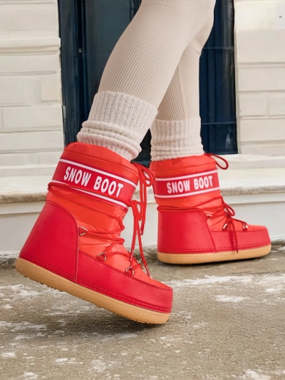 Женские снежные ботинки Royalfashion с манжетой Soblesia