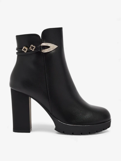 Женские ботильоны Sylvar из экокожи на каблуке