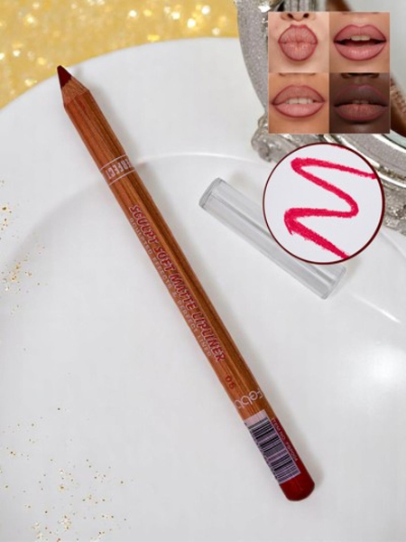 Coral Red lip pencil