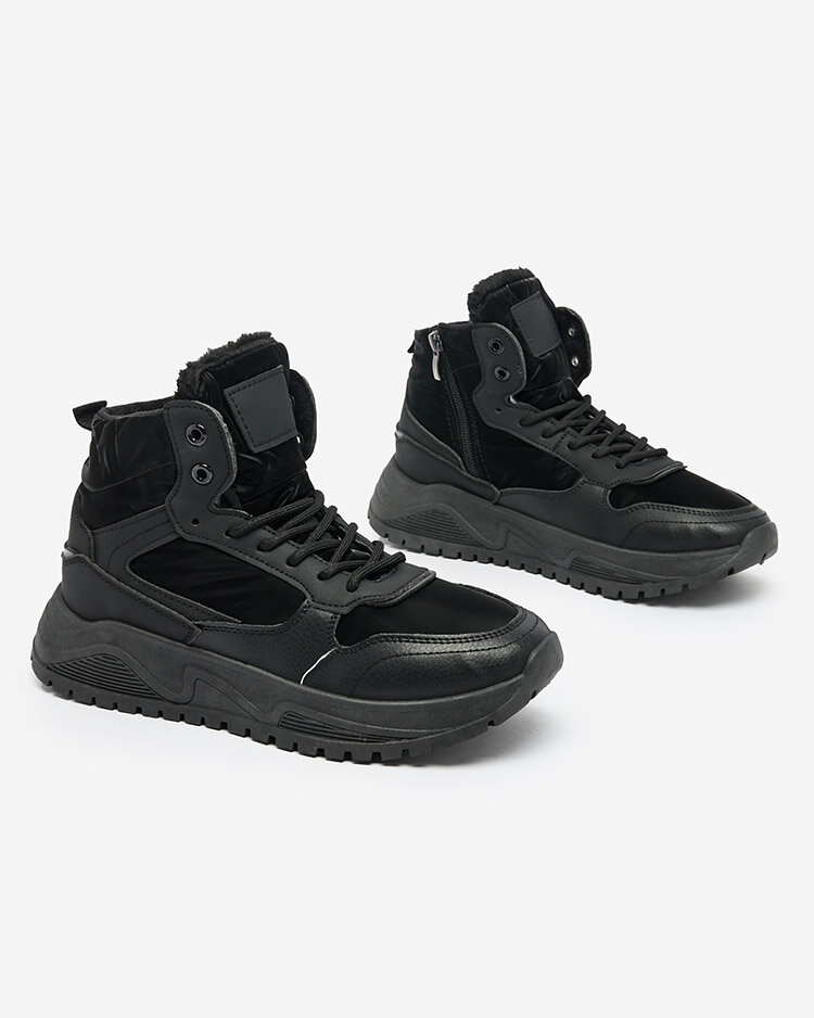 Royalfashion Утепленные женские кроссовки с мехом Retodaf