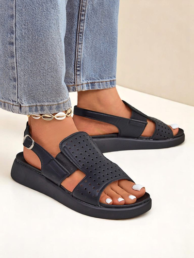 Royalfashion Women's BreezyStep Thick Sole Sandals