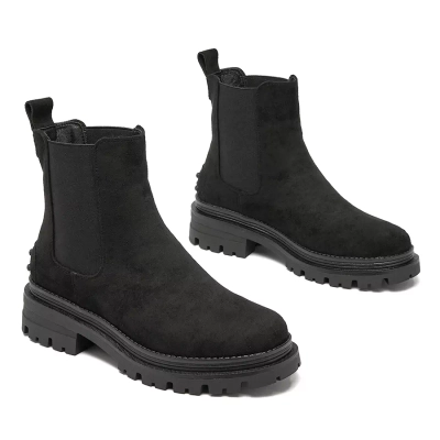 Royalfashion Mustad naiste isoleeritud Comfy Walk saapad