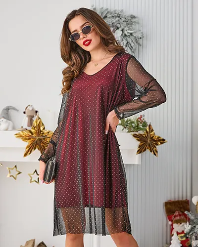 Royalfashion Klassikaline naiste põlvekohale ulatuv kleit