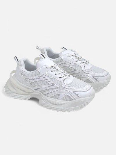 White Elysia Comfort Sneakers