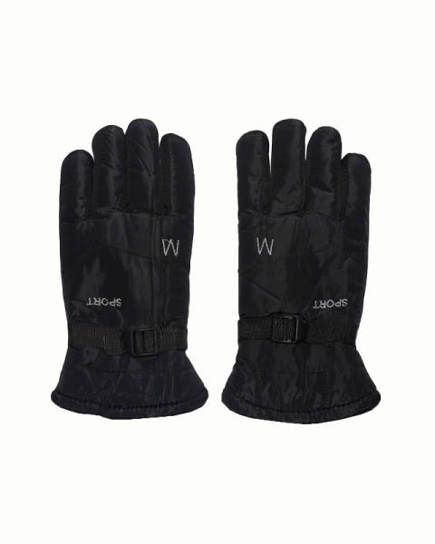 Royalfashion Men's insulated gloves with wrist adjustment