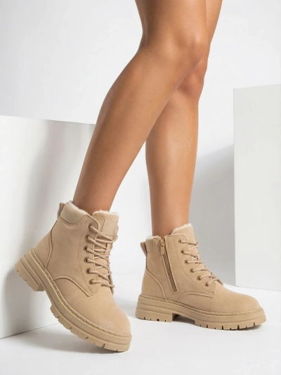 Royalfashion Helepruunid naiste isoleeritud trappersaapad Radoras