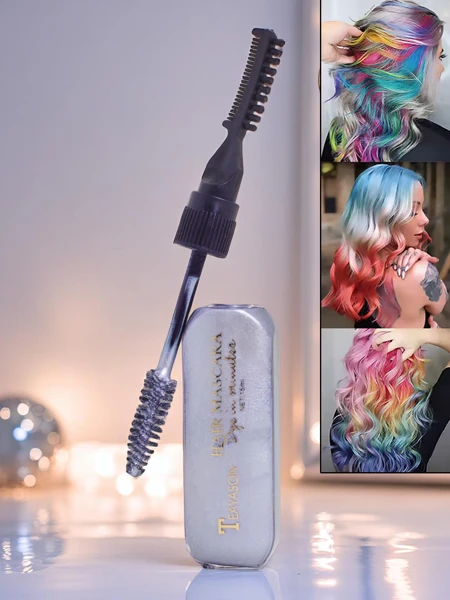 Цветная тушь-краска для волос Color Pop Silver