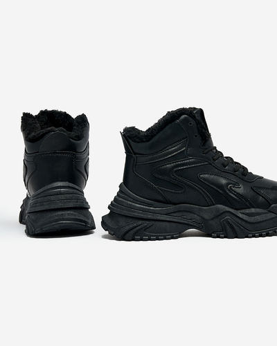 Royalfashion Forraffi fur insulated women's sneakers