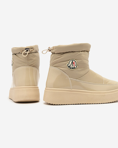 Royalfashion Naiste liibuvad lumesaapad heleroosa värvi Ademra