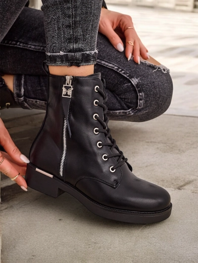 Royalfashion Women's lace-up boots Selocii