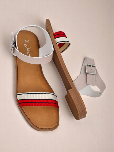 Royalfashion Женские сандалии на плоской подошве Naya