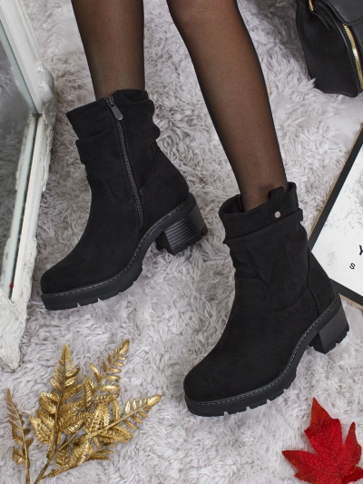 Kõrgemad naiste öko-seemisnahast saapad Carmine