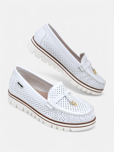 Royalfashion Женские перфорированные мокасины Elissas