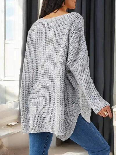 Royalfashion Akrüülnaiste kudumiskampsun, millel on trükised