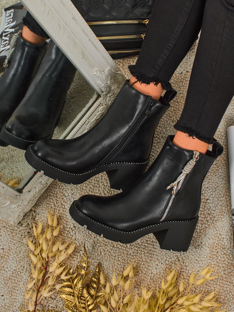 Women's heeled ankle boots Ashen Life