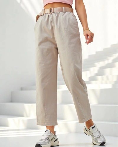 Королевская мода Женские хлопковые прямые брюки