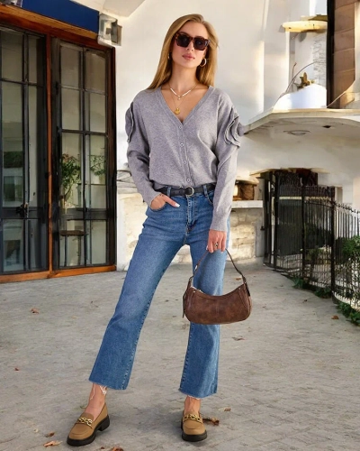 Royalfashion Nööbitu naiste kampsun