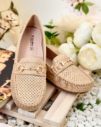 Royalfashion Women's openwork moccasins Mill
