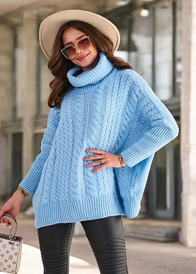 Royalfashion Naiste turtlenekaelusega kampsun