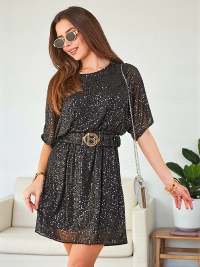 Женское платье Royalfashion с пайетками