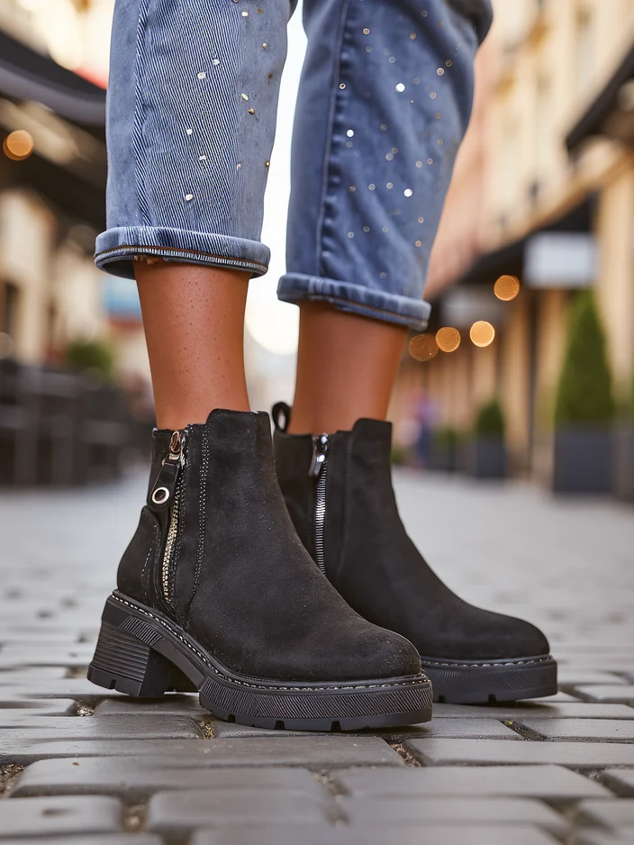 Royalfashion Women's ankle boots Fiefo