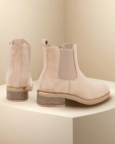 Royalfashion Kvinners slip-on ankel støvler Rizones