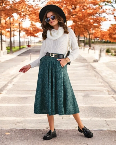 Royalfashion Konungr klæðaburður Kvenna midi