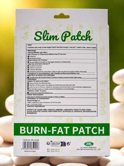 Fat-burning support patches (12 pcs.)
