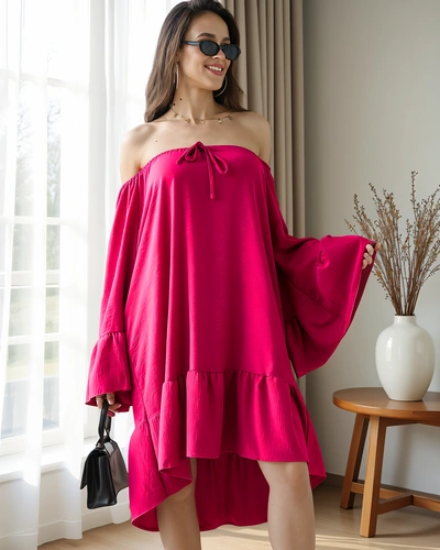 Royalfashion Naiste kleit a'la Hispaania volangidega oversized