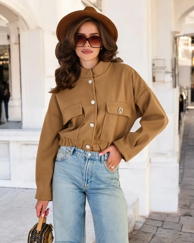 Royalfashion Women's Bomber Jacket