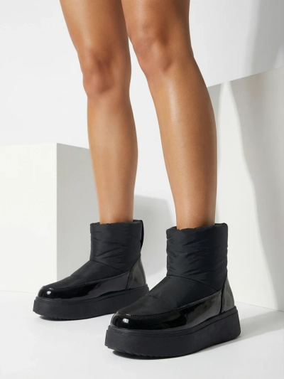 Royalfashion Mustad Maderta liibuvad naiste lumesaapad