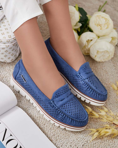 Royalfashion Openwork women's moccasins Leteller